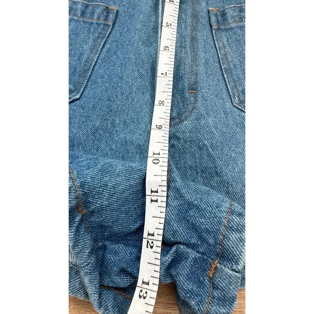 Mollusk Denim Shorts High Rise Blue Size XS - Picture 7 of 8